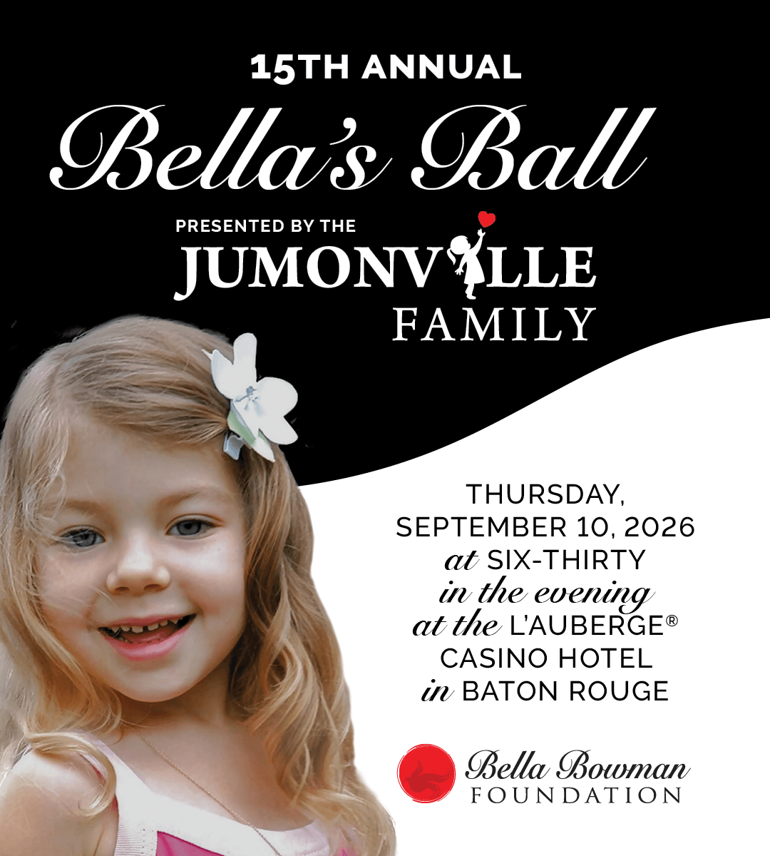 15th Annual Bella's Ball Poster