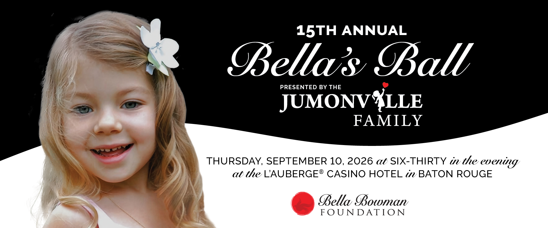 15th Annual Bella's Ball Poster